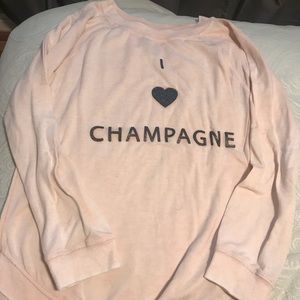 I love champagne
